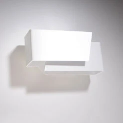 Sollux Piegare Wall Light - White