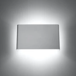 Sollux Copertura Up & Down Wall Light - White -LumiCraft Sales Store E3670 002