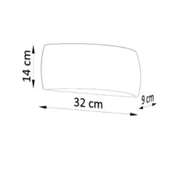 Sollux Pontius Up & Down Wall Light - Grey -LumiCraft Sales Store E3674 003
