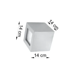 Sollux Leo Up & Down Wall Light - Black -LumiCraft Sales Store E3679 003