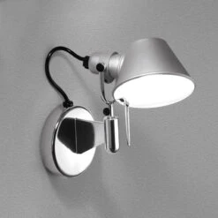 Artemide Tolomeo Micro Faretto LED Wall Light 2700K - Silver