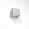 Sollux Leo Concrete Up & Down Wall Light - Grey
