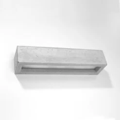 Sollux Vega 50 Concrete Wall Light - Grey