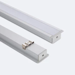 2m Recessed Aluminium Low Profile For 25mm Wide LED Strips -LumiCraft Sales Store E39096 03