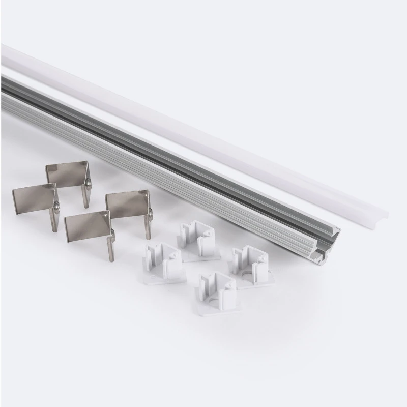 2m Surface Aluminium Corner Profile For 11mm Wide LED Strip 4 2m Surface Aluminium Corner Profile For 11mm Wide LED Strip - Image 2
