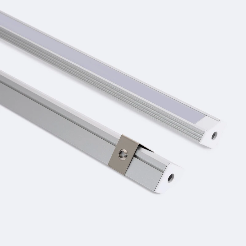 2m Surface Aluminium Corner Profile For 11mm Wide LED Strip 5 2m Surface Aluminium Corner Profile For 11mm Wide LED Strip - Image 3