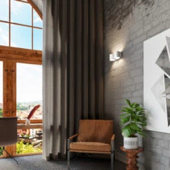 Sollux Orbis Twin Up & Down Wall Light - White -LumiCraft Sales Store E3909 003