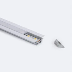 2m Recessed Aluminium Profile For LED Strips Up To 11mm -LumiCraft Sales Store E39101 03