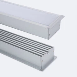 2m Recessed Aluminium Profile For 45mm Wide LED Strip -LumiCraft Sales Store E39106 02