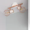 Edit Lada 2 Light Adjustable Ceiling Spotlight Bar - Rose Gold -LumiCraft Sales Store E3918 001