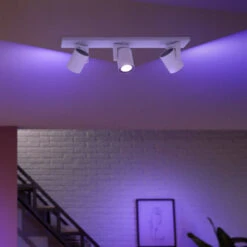 Philips Hue 18W RGBW White Colour Argenta Ceiling Spotlight - White -LumiCraft Sales Store E3955 005