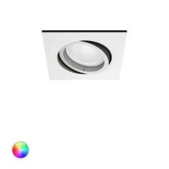 Square 6W White Colour LED Downlight Centura PHILIPS Hue