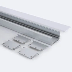 2m Recessed Architectonic Big Profile For 60mm Wide LED Stips -LumiCraft Sales Store E40323 02