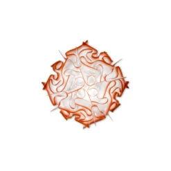 Slamp Veli Ceiling Or Wall Medium Light - Red -LumiCraft Sales Store E4038 002