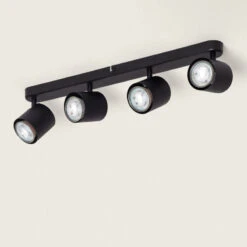 Edit New Hampshire 4 Light Spotlight Bar - Black