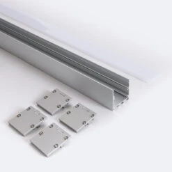 2m Aluminium Surface And Pendant Profile For 24mm Wide LED Strip 8 2m Aluminium Surface And Pendant Profile For 24mm Wide LED Strip -LumiCraft Sales Store E41317 03