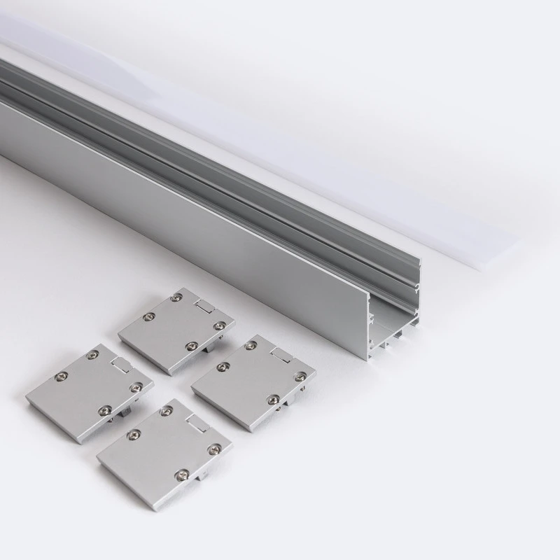 2m Aluminium Surface And Pendant Profile For 24mm Wide LED Strip 5 2m Aluminium Surface And Pendant Profile For 24mm Wide LED Strip - Image 3