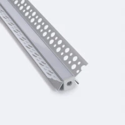 2m Recessed Plasterboard Corner Aluminium Profile For 9mm Wide LED Strip -LumiCraft Sales Store E41385 03