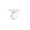 Philips Hue Buckram Extension White Ambiance GU10 Single Spotlight Wall Light White
