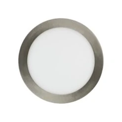 UltraSlim Round 15W Warm White LED Downlight Cutout 185mm - Silver -LumiCraft Sales Store E4656 003