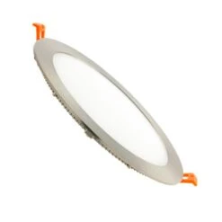 UltraSlim Round 15W Warm White LED Downlight Cutout 185mm - Silver -LumiCraft Sales Store E4656 008