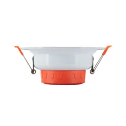 Round 12W Daylight LED Downlight New Lux IP44 Cutout 135mm - White -LumiCraft Sales Store E4663 004