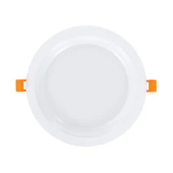 Round 16W Warm White LED Downlight New Lux IP44 Cutout 165mm - White -LumiCraft Sales Store E4664 002