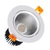 Round Expert Colour 15W Warm White COB LED Adjustable Downlight Cutout 90mm - White 1 Round Expert Colour 15W Warm White COB LED Adjustable Downlight Cutout 90mm - White -LumiCraft Sales Store E4673 001