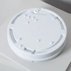 Round 24W Hublot Outdoor LED Bulkhead With Non Permanent Emergency Light IP65 - White -LumiCraft Sales Store E4709 006