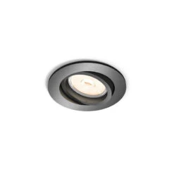 PHILIPS Donegal Round Downlight Cutout 70mm - Grey
