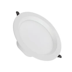 Round 24W Daylight LED Downlight Lux IP44 Cutout 200mm - White