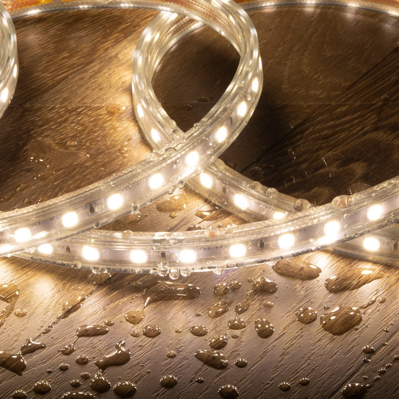 10M IP65 220V AC Warm White LED Strip Kit 4 10M IP65 220V AC Warm White LED Strip Kit - Image 2