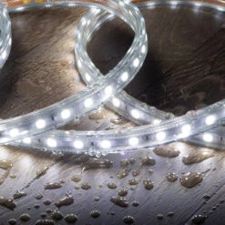 4M IP65 220V AC Daylight White LED Strip Kit -LumiCraft Sales Store E5031 002