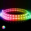4M IP65 220V AC RGB LED Strip Kit With IR Remote Control