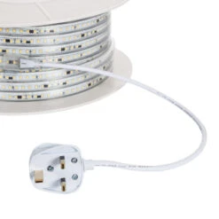50M IP65 220V AC Daylight White Auto Rectified LED Strip Kit -LumiCraft Sales Store E5326 005