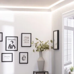 2m Lighting Coving For LED Strip Double Arch Design -LumiCraft Sales Store E7281 03