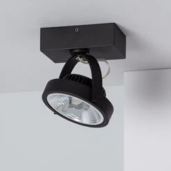 AR111 CREE Adjustable Dimmable Daylight 15W LED Ceiling Spotlight - Black -LumiCraft Sales Store E7355 05