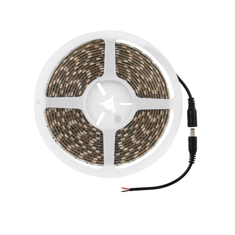 5m Cool White 12V DC LED Strip 60LED/m 10mm Wide Cut At Every 5cm IP65 8 5m Cool White 12V DC LED Strip 60LED/m 10mm Wide Cut At Every 5cm IP65 - Image 6