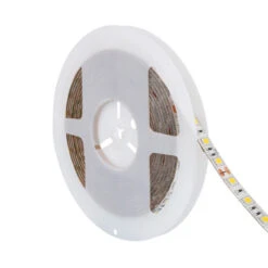 5m Warm White 24V DC LED Strip 60LED/m 10mm Wide IP65 Cut At Every 10cm