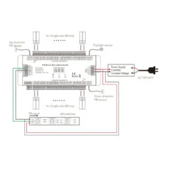 Follow Your Step Stair Controller With PIR Sensor 12/24V DC -LumiCraft Sales Store E7508 03