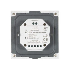 Wall Mounted Tactile Dimmer For CCT Selectable 12/24V DC RF LED Strips White -LumiCraft Sales Store E7716 03